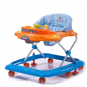 Ходунки Tom&Mary (Baby Care, J-205_Blue/Yellow) 